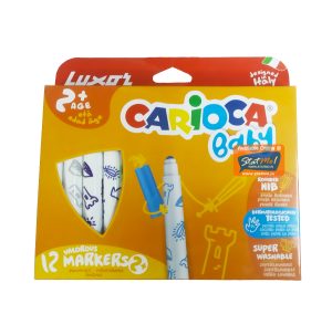 Luxor Carioca Baby 12 Assorted Colours by StatMo.in