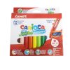 Luxor Carioca Jumbo 12 Assorted Colours by StatMo.in