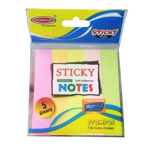 Omega Bamblio Sticky Notes 5 Colors by StatMo.in