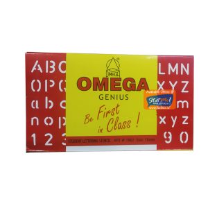 Omega Genius Student Lettering Stencil 15mm by StatMo.in