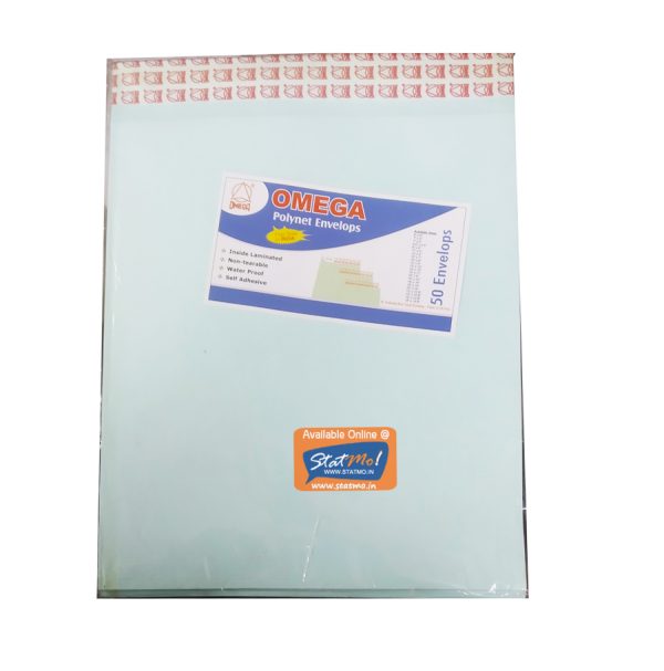 Omega Polynet Envelops 10 x 8 Set of 5 by StatMo.in