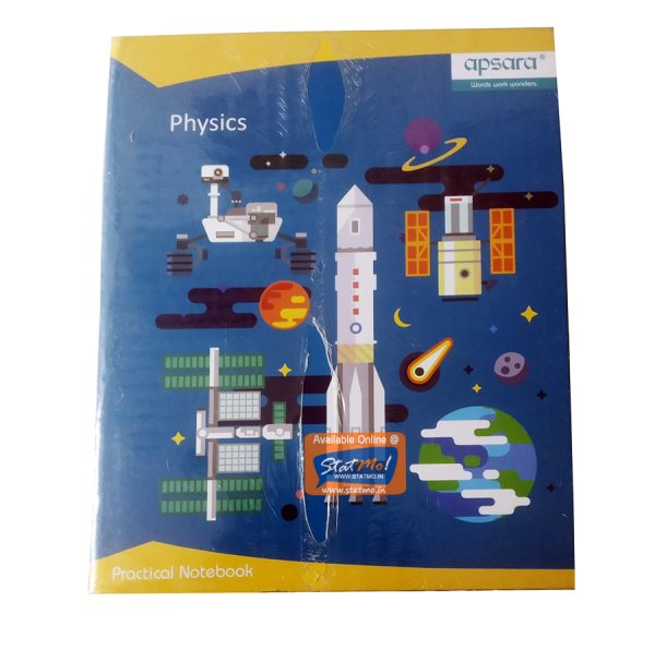 Apsara Practical Notebook Physics 108 Pages by StatMo.in