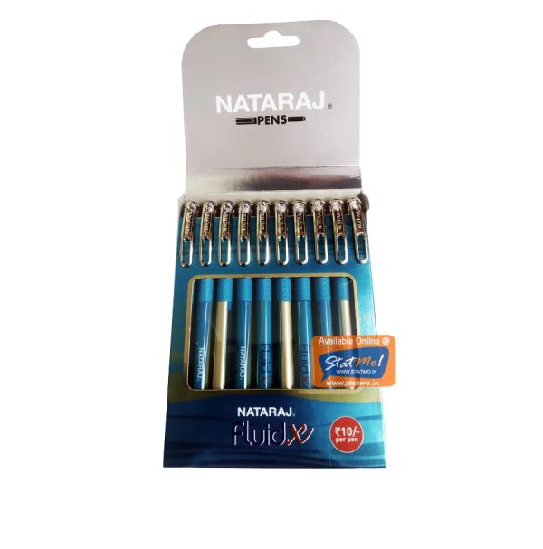 Nataraj Fluid x Ball Pens by StatMo.in