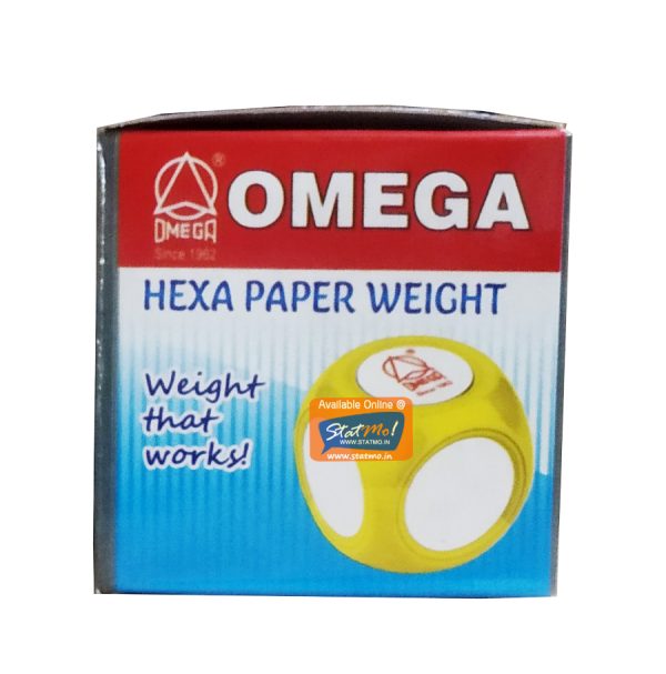 Omega Hexa Paper Weight by StatMo.in