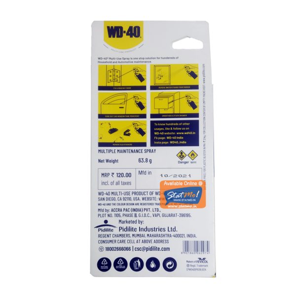 Pidilite WD-40 One Spray Many Solutions by StatMo.in