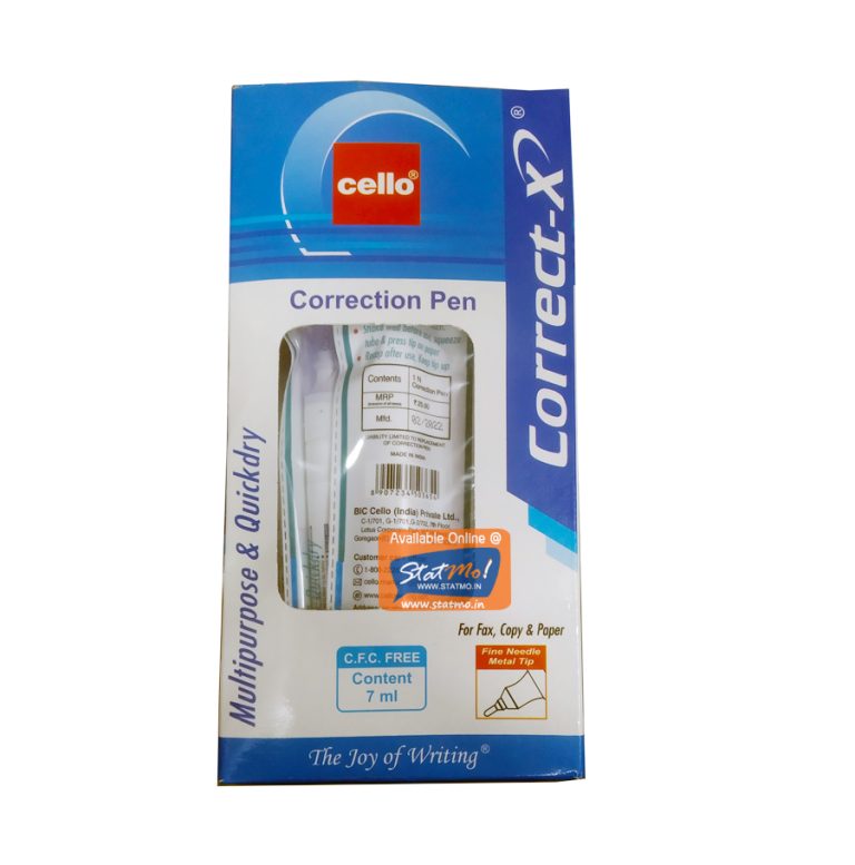Cello Correct-X Correction Pen Set of 2 – StatMo