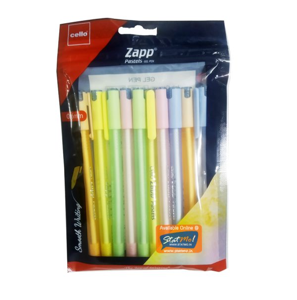 Cello Zapp Pastels Gel Pen by StatMo.in