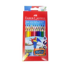 Faber Castell Colour Pencils 24 Shades by StatMo.in