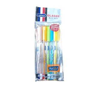 Saino Glassy Ball Pens by StatMo.in