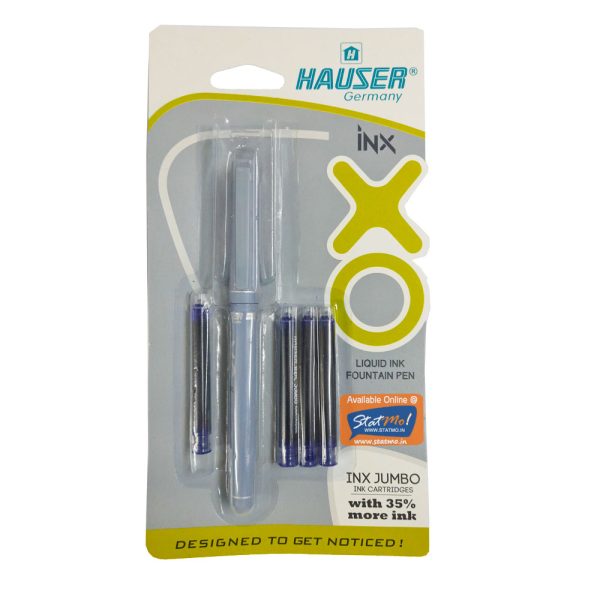 Hauser Inx Xo Liquid Fountain Pen by StatMo.in