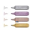 Faber Castell Metallic Textliner Assorted Colour Set of 4 by StatMo.in