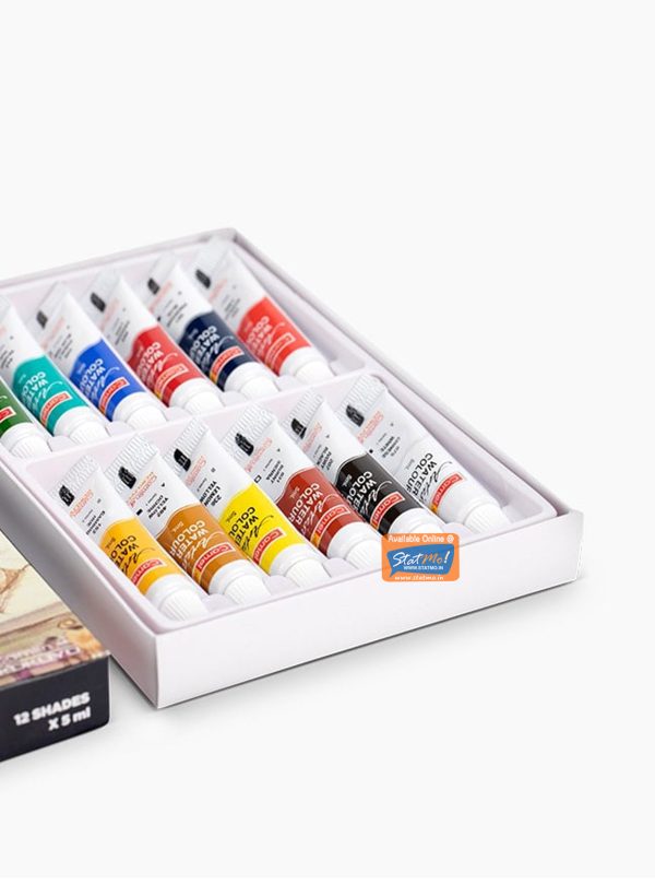 Camel Artist Water Colours Tubes 12 Shades 5Ml Each by StatMo.in