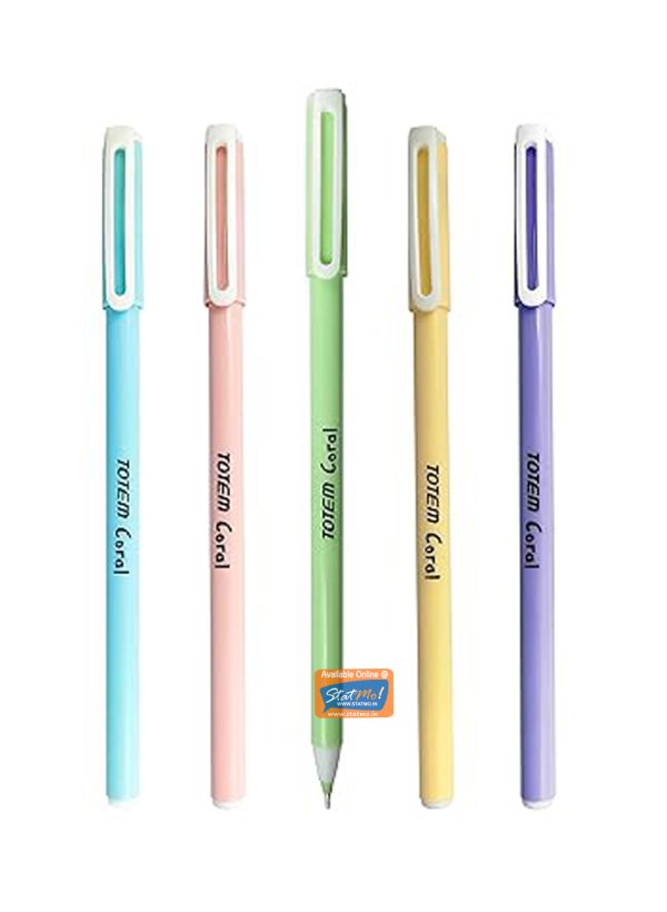 Win Totem Coral Ball Pens (Pack of 10)