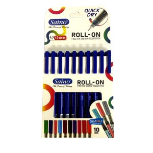 Saino Roll-on Free Ink System Roller Pen by StatMo.in