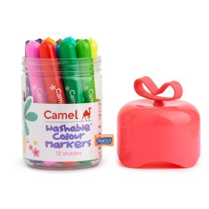 Camel Washable Colour Markers 12 Shades by StatMo.in