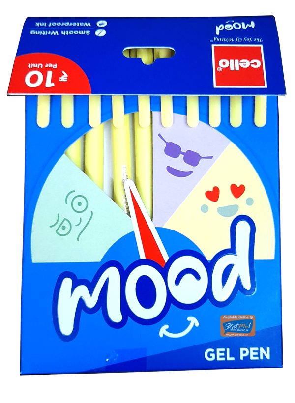 Cello Mood Gel Pen by StatMo.in