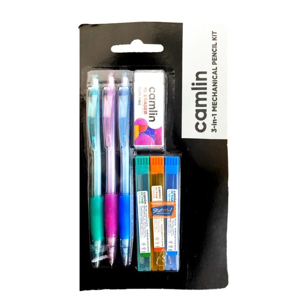 Camlin 3-in-1 Mechanical Pencil Kit by StatMo.in