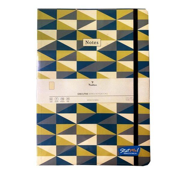 Pinaken Executive Series Notebook A4 Ruled Lines by StatMo.in