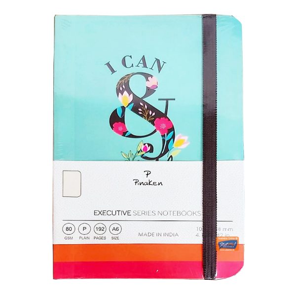 Pinaken Executive Series Notebook A6 Plain by StatMo.in