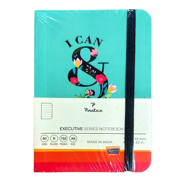 Pinaken Executive Series Notebook A6 Ruled Lines by StatMo.in