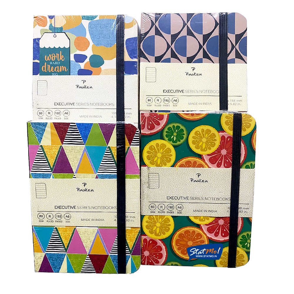 Pinaken Executive Series Notebook A6 Ruled Lines – StatMo