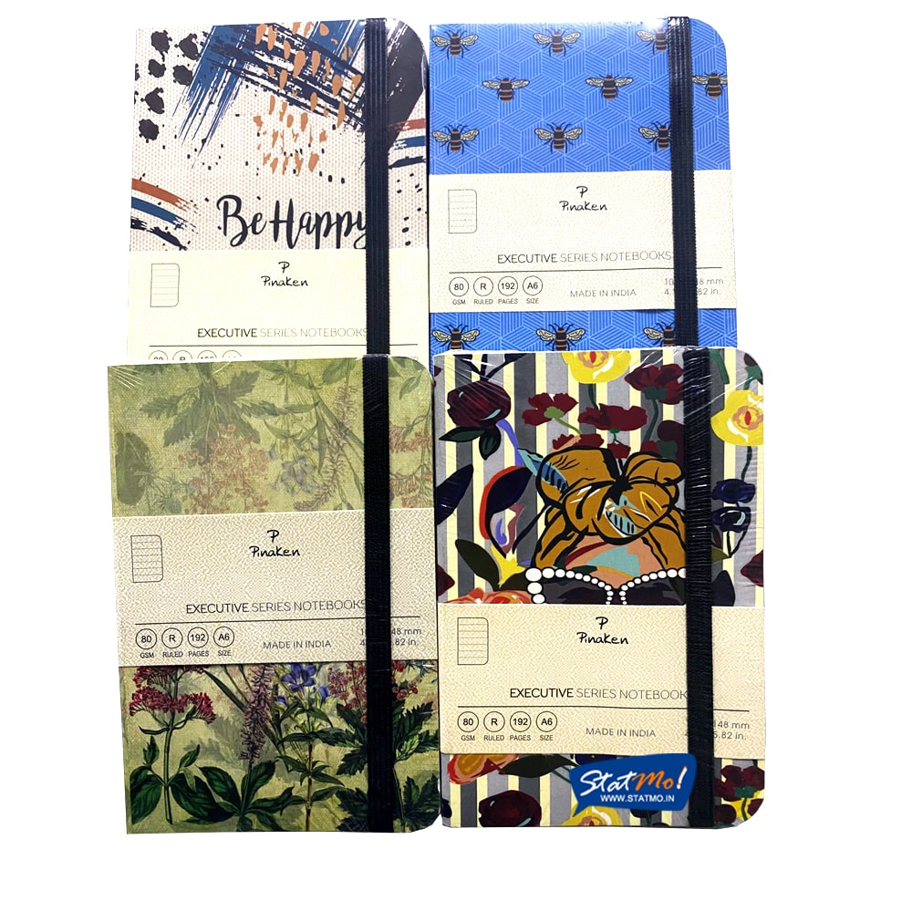 Pinaken Executive Series Notebook A6 Ruled Lines – StatMo