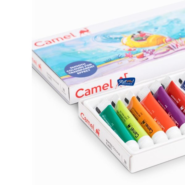 Camel Water Colours Tubes 18 Shades by StatMo.in