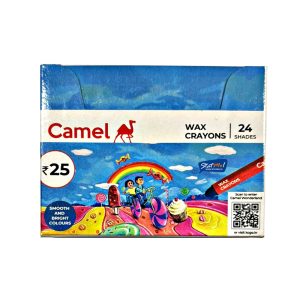 Camel Wax Crayons 24 Shades by StatMo.in