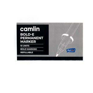 Camlin Bold-E Permanent Marker Set of 5 by StatMo.in