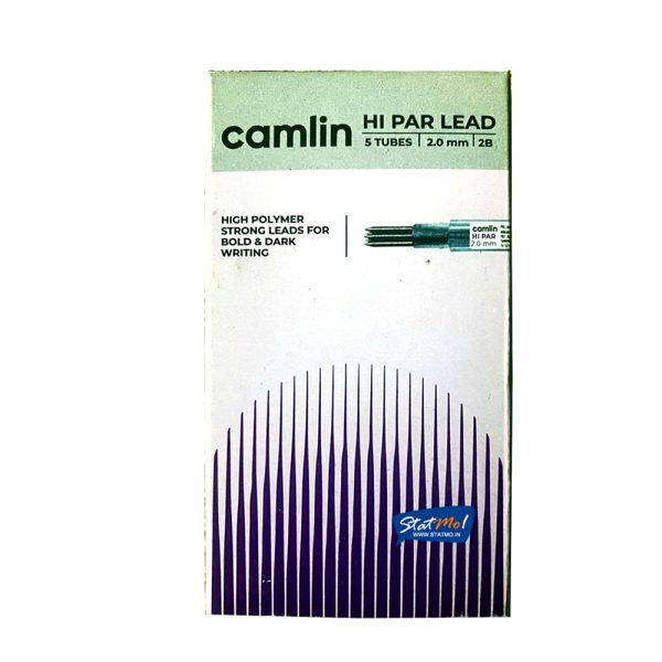 Camlin Hi-Par Leads 2MM Set of 5 by StatMo.in