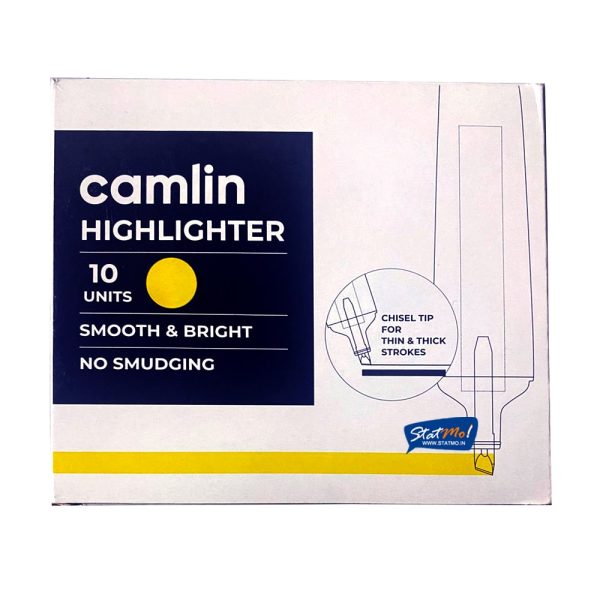 Camlin Highlighters Set of 5 by StatMo.in