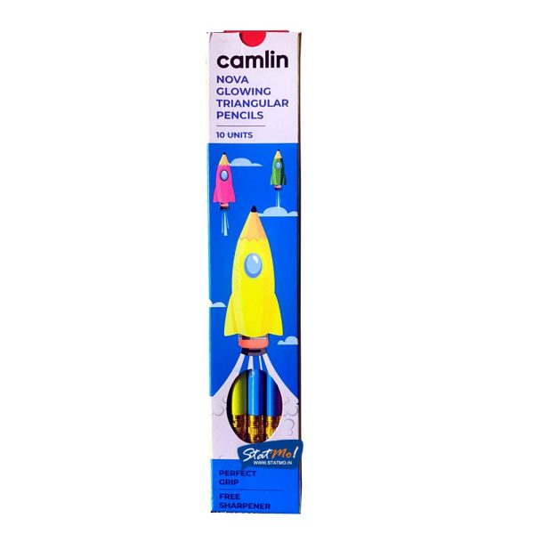 Camlin Nova Glowing Triangular Pencils by StatMo.in