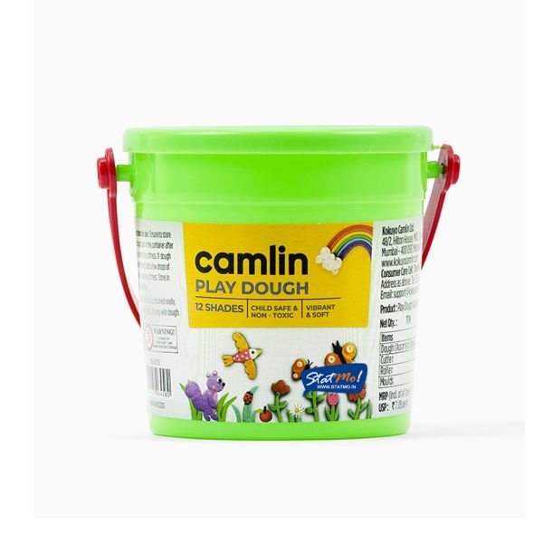 Camlin Play Dough 12 Shades by StatMo.in