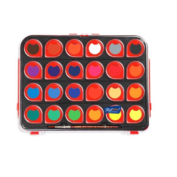 Camel Water Color Cake Pad 24 Shades by StatMo.in