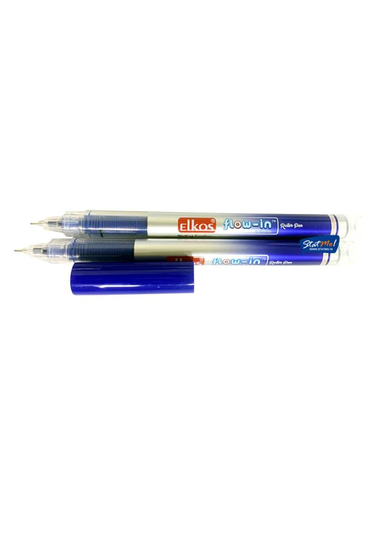 Script Liquid System Pen Elkos Flow-In Roller Liquid Ink System Pens (Pack of 10) – StatMo