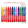 Nataraj Super Jumbo Wax Crayon 12 Shades by StatMo.in