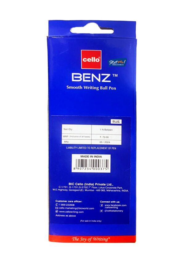 Cello Benz Ball Pen by StatMo.in