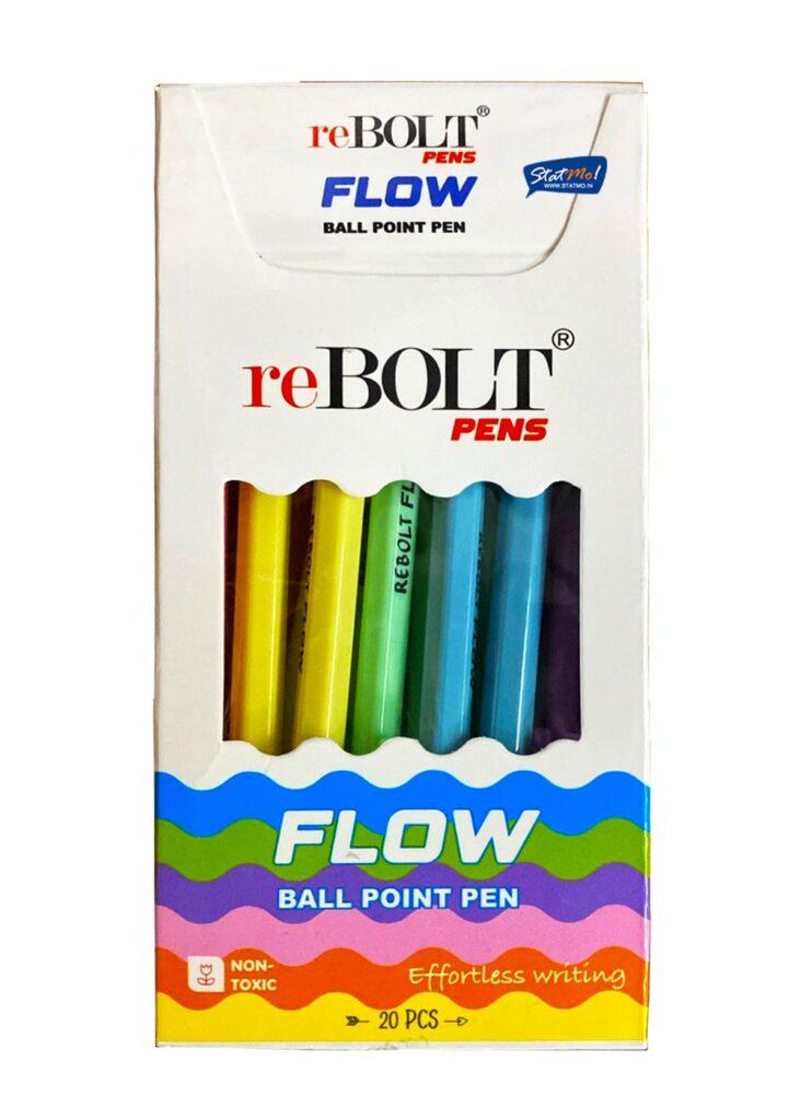 Rebolt Flow Ball Pen (Pack of 20) – StatMo