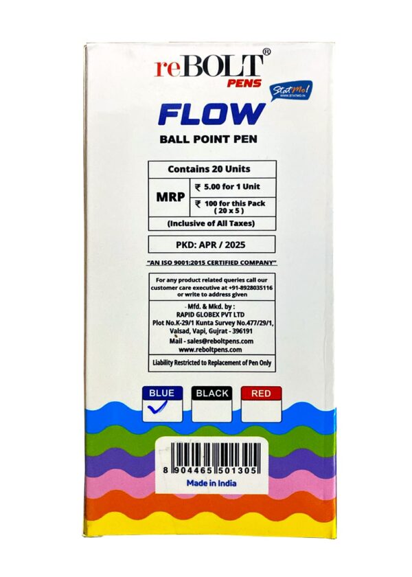 Rebolt Flow Ball Pen by StatMo.in