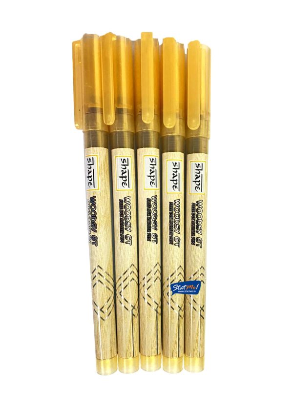 Shape Woodsy GT Free Ink Roller Pen by StatMo.in
