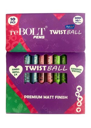 Rebolt Twist Ball Pen by StatMo.in