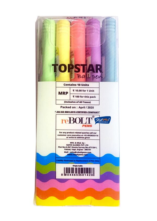 Rebolt Topstar Ball Pen by StatMo.in