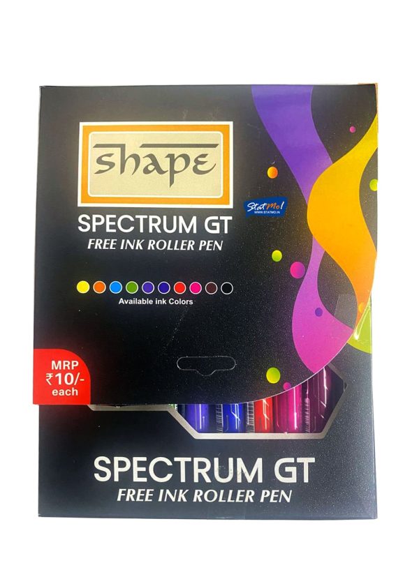 Shape Spectrum GT Free Ink Roller Pen by StatMo.in