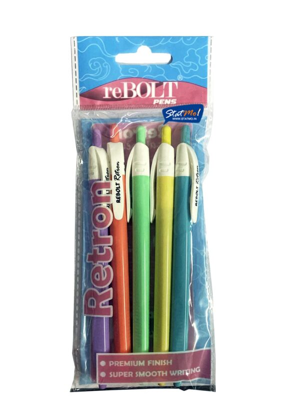 Rebolt Retron Ball Pens by StatMo.in