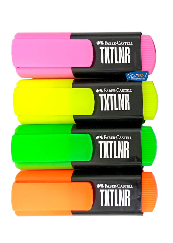 Faber Castell Neon Textliner Assorted by StatMo.in