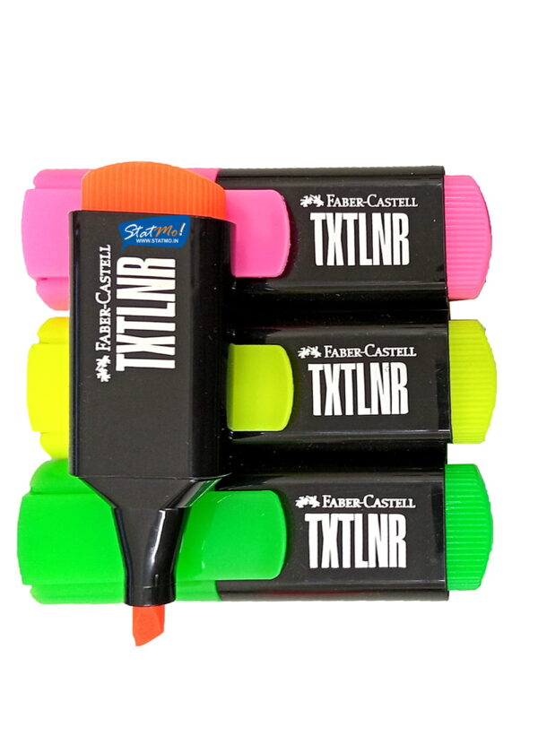 Faber Castell Neon Textliner Assorted by StatMo.in
