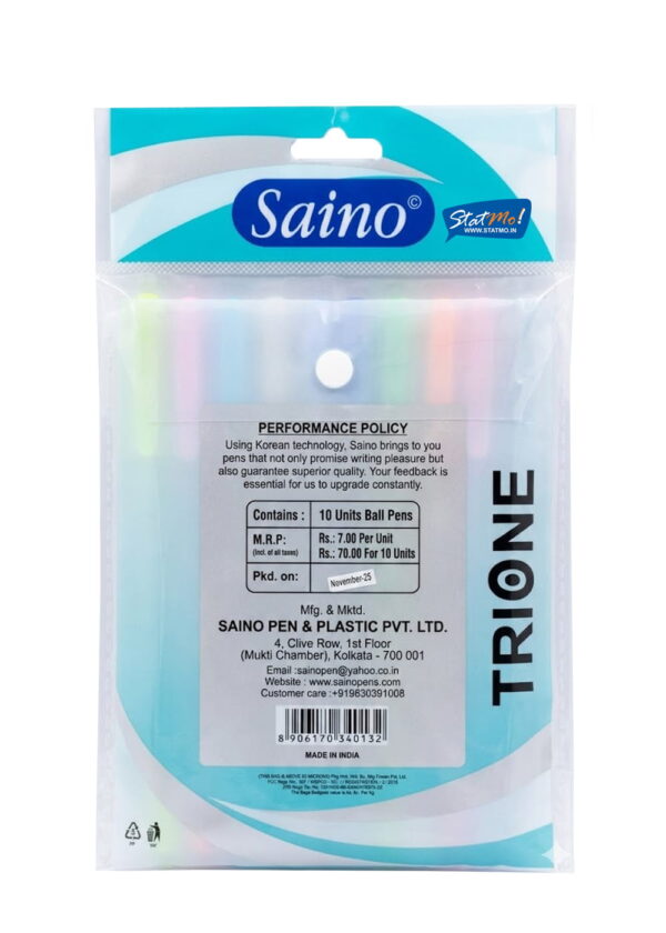 Saino Trione Ball Pens by Statmo.in