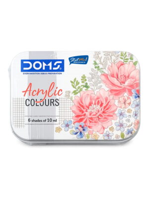 Doms Acrylic Colours 6 Shades by Statmo.in
