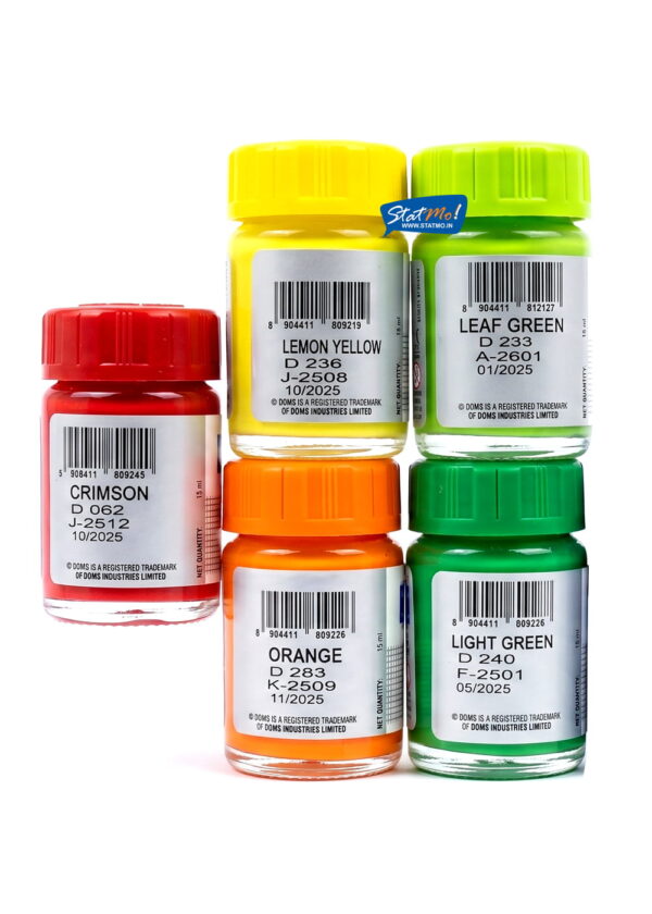 Doms Acrylic Colours 15ml by StatMo.in