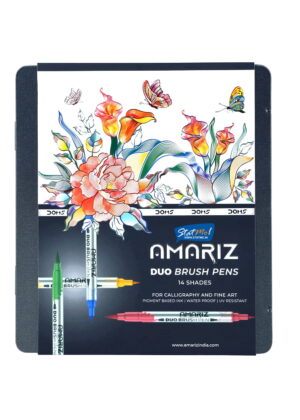 Doms Amariz Duo Brush Pens 14 Shades by StatMo.in
